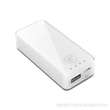 Lithium-ion Battery Pack with 4,400mAh True Capacity, Transparent Series, 5V DC/1A Output